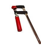 Ｌ型 クランプ 50x200 mm DIY スチール バークランプ 木工 工作 固定 (1)