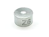 「台」 打ち台 １個入 6mm 7mm 8mm 9mm 10mm 12mm用 メッキ加工あり カシメ用台,６mm用