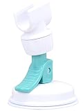 AMC White Hand-held Shower Head, Wall Attachable w/ Suction Cup [並行輸入品]