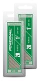 Powernail 1 " 20 Gage Hardwoodフローリングl-cleat Nailsボックスの5 , 000