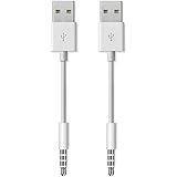 iPod Shuffle 充電ケーブル USB 転送 機能付 第 3 4 5 6 7 世代用 ２本セット