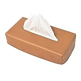 [ノートルファボリ] 本革 ティッシュケース ティッシュボックス レザー エミリー ナチュール ヌメ革