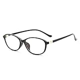 [Unimed] 8212 老眼鏡 おしゃれ レディース ブルーライトカット 軽量 女性 ブランド 軽い リーディンググラス シニアグラス (ブラック, 1.00)