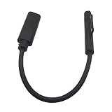 充電器コネクタコード マイクロソフトサーフェス 7/6/5/4/3 ラップトップ充電ケーブルタイプ C USB 3.1 PD 電源アダプタ 15 センチメートルタイプ C Pd 充電ケーブル 45W PD 15V 高速 USB 3.1 タイプ C メス電源アダプタ