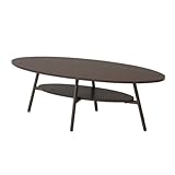 88024センターテーブル　ルッツ　ダークブラウン  メーカー直送代引き／同梱包不可ソファー/ベッド/リビング/テーブル/不二貿易