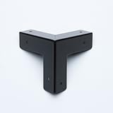 コニビオラ 三ツ折れ K－50 黒10mm 4ケ入