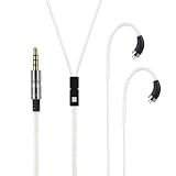 3APLUS plusy35 リケーブル 2Pin イヤホンケーブル 0.78mm 銀メッキ 3.5mm 高純度単結晶銅 4芯 イヤホン交換用 1.2m長さ FiiO FH1s/JH3/FD1 等イヤホンに適合