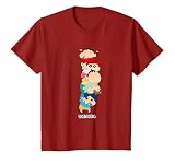 クレヨンしんちゃん 肩車！かすかべ防衛隊 Tシャツ
