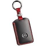 【smasol】互換品 新型 マツダ CX-80 CX8 CX5 CX30 MX30 CX60 CX-30 CX-8 ロードスター 本革 キーケース レザー キーカバー マツダ3 マツダ6 スマートキーケース アクセサリー 本革 黒 / 3ボタン
