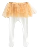 EOZY ベビー レギンス タイツ かわわい キッズ 女の子 パンスト スパッツ チュール スカート パンツ 春秋 レギパン スカッツ オレンジ 66