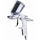 VStoy エアースプレーガン 重力式 スプレーペイントガン 口径 1.3mm 塗料カップ容量130ml スプレーエア ブラシ エアブラシ ブラシ ペイントツール エアーブラシ