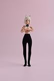 1/12 可動フィギュア 女性 1/12 フィギュア素体 1/12 フィギュア 服 レギンスソックス (ヘッド、素体は含まりません) 黒い