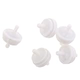 Lovoski ブリッグスストラト​394358 / 394358S対応　5mm　オイル　燃料フィルター　6mm　プラスチックインライン燃料フィルター