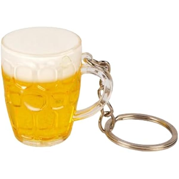 Amazon.co.jp: キーホルダー ビール ビール瓶 お酒 キーチェーン Z0035