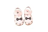 LAZA 可愛い ベビー 女の子 サンダル つま先 保護 お花 おしゃれ きれいめ 子供 各サイズ 夏 水泳 海 女児 (内寸14cm)