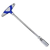 FIRSTINFO 3/8" Dr. 16mm マグネチックユニバーサルスパークプラグレンチ Ｔハンドル付 F321816