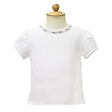 [バーバリーベビー] BURBERRY BABY ベビー服 パフスリーブ Tシャツ B95518WHT 18Mサイズ