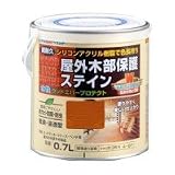 アトムハウスペイント　ウッドエバープロテクト　0.7L　オールナット 0915517