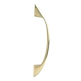 A29 4 3/16 Inch Brass Pull Handle, Polished Lacquered Finish [並行輸入品]