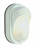 Trans Globe Lighting 4124 VG 8-1/2-Inch 1-Light Outdoor Bulkhead, Verde Green [並行輸入品]