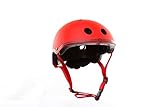 GLOBBER ヘルメットXS/ファイアレッド WKGB500102