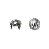 Stippled Pearl Nailhead, Size 30, Solid Brass, Nickel Finish, 300 pieces per pack by C&C Metal Produ