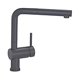 Blanco 441199 Linus Pullout Kitchen Faucet, Anthracite [並行輸入品]