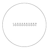 実験用顕微鏡スライド 接眼レンズマイクロメーターx = 10スケールルーラー100 Graticule Calibration ocular Div 0.1MM顕微鏡 顕微鏡部品 (Color : Diameter 21 mm)