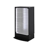 【JAJAN】フィギュアラック「レギュラー」55シリーズ LED付き 幅55cm奥行29cm高さ89cm ロータイプ本体 ブラック【正規品】[鍵付きコレクションケース]