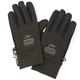 [チャムス] グローブ Polartec Power Stretch Glove Khaki/Charcoal M