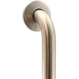 Plumbest g12118 1 – 1 / 4インチby 18インチステンレススチールグラブバーwith Concealedスナップオンフランジ、サテン