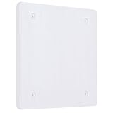 hubbell-bell空白Weatherproof Nonmetallicデバイスカバー Two Gang PBC200WH 1