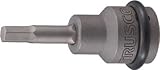 TRUSCO インパクト用ヘックスビットソケット(差込角9.5)対辺8mm THX308