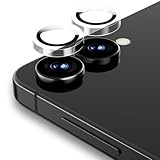 Podick レンズカバー Galaxy Z Flip7用 カメラフィルム 9H強化ガラス アルミ合金 高透過率 ギャラクシーZフリップ7 カメラ保護 キズ防止 耐衝撃 黒縁取り 露出オーバー防止 飛散防止 気泡ゼロ 極薄 カメラカバー プロテクター(クリア)