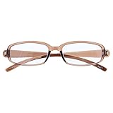 バイエヌ スナップグラス スクエアー シャイニーブラウン +1.50