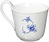 【正規輸入品】ロイヤルコペンハーゲン ブルーフルーテッド プレイン ハイハンドル マグカップ 330ml 「 E 」 結婚祝い プレゼント 1017154