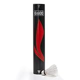 Li-Ning G600 Feather Shuttlecock (White) - Pack of 12
