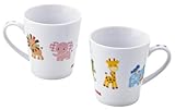 ミキハウス ギフトコレクションアニマルシリーズ マグカップ2Pセット 11-8956-363