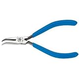 クラインツールd320 – 4 1 / 2 C Midget Curved chain-noseペンチbyクラインツール