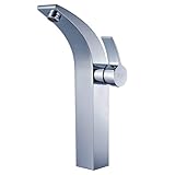 Kraus kef-14700-pu-10ch Illusioシングルレバーバスルーム蛇口with Pop Up Drainクロム