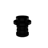 Allied Brass F-1-BKM Decorative Cabinet Knob, Matte Black by Allied Brass