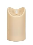 パックの6 Simplux Neutral TonedアウトドアLED Candle with Moving Flame 5 "