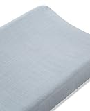 aden + anais Bamboo Changing Pad Cover - Moonlight, Solid Grey by aden + anais [並行輸入品]