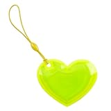 反射キーホルダー ハート