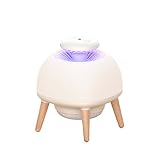 蚊取り器 吸込み式 虫取り器 LEDランプ付き USB給電式 静かに28デシベル 簡単設置 自動開閉点灯式光センサーライト 生体工学誘虫 光波主動誘引 吸引ファン 捕虫器 子供やペットにも安心 蚊 虫