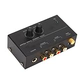 ミニフォノターンテーブルプリアンプ、PP500 コンパクトフォノターンテーブルプリアンプ、 入力および出力、12 ボルト DC