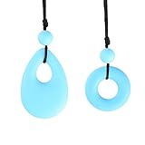 Pretty See　歯かため　赤ちゃん用　歯固め　ベビー用　歯みがき　かみかみ玩具　離乳時期に最適　柔らかい　食品級シリコーン　持ち易い　紛失防止 (D)