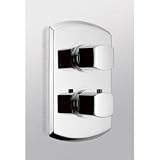 Toto TS960C#PN Soirée Thermostatic Mixing Valve Trim with Single Volume Control, Polished Nickel [並行