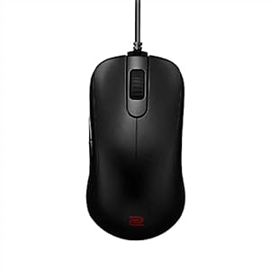BenQゲーミングマウス ZOWIE S2(ブラック/光学式/USB有線/プラグ&プレイ/4段階DPI/5ボタン/右利き用/82g/Sサイズ)