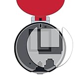 メディアカバーマーケット 保護フィルム タカラトミー ポケットモンスター ぽけもん バトルでゲット！モンスターボール [ 画面用 ふち用 2枚セット ] 用 液晶 保護 フィルム 高硬度9H ブルーライトカット クリア光沢 互換品